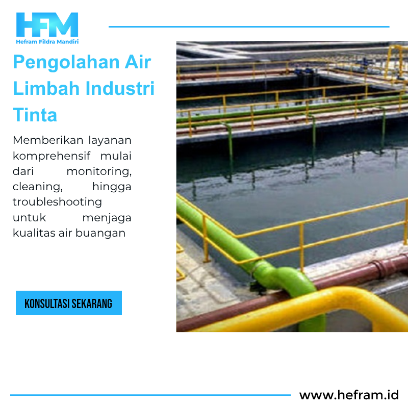 Pengolahan Air Limbah Industri Tinta